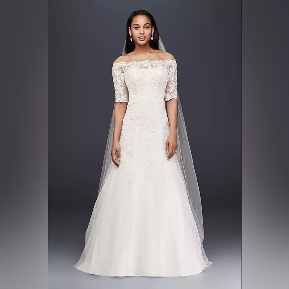 David's Bridal Jewel Wedding dress